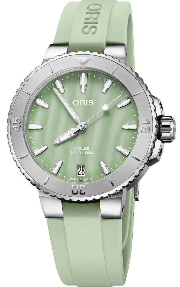 ORIS  Женские швейцарские часы, автоматический механизм, сталь, 36,5 мм